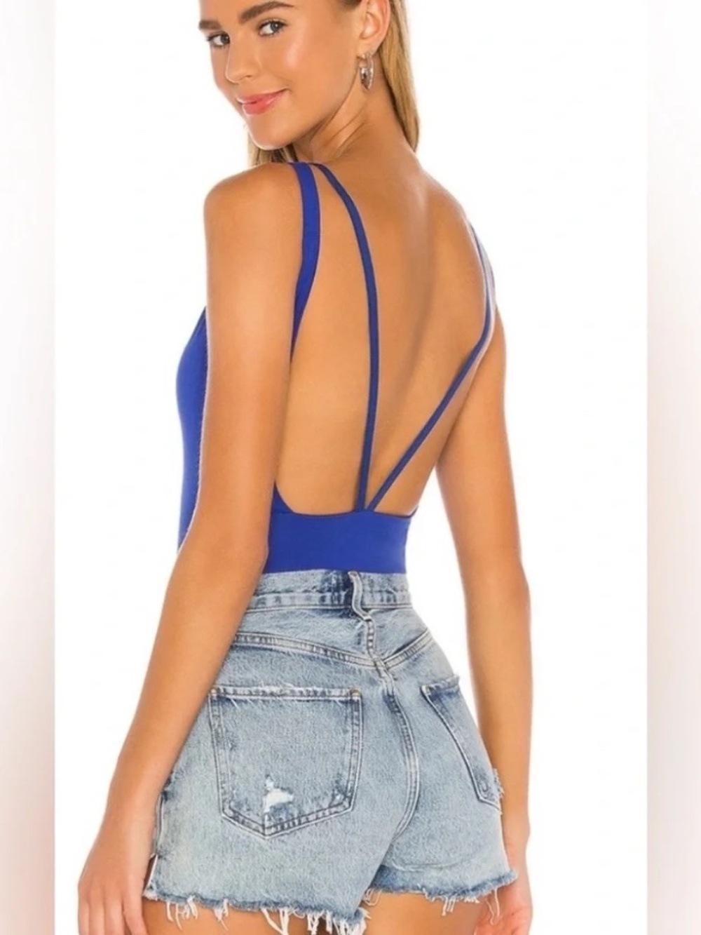 Superdown Megan Strappy Bodysuit Size XS
